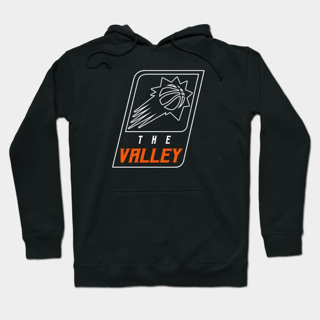 The Valley- Phx Suns City Edition Logo Hoodie by LunaPapi